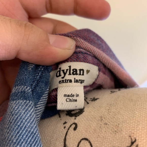 Dylan Los Angeles Women’s Plaid Shirt - Picture 4 of 6